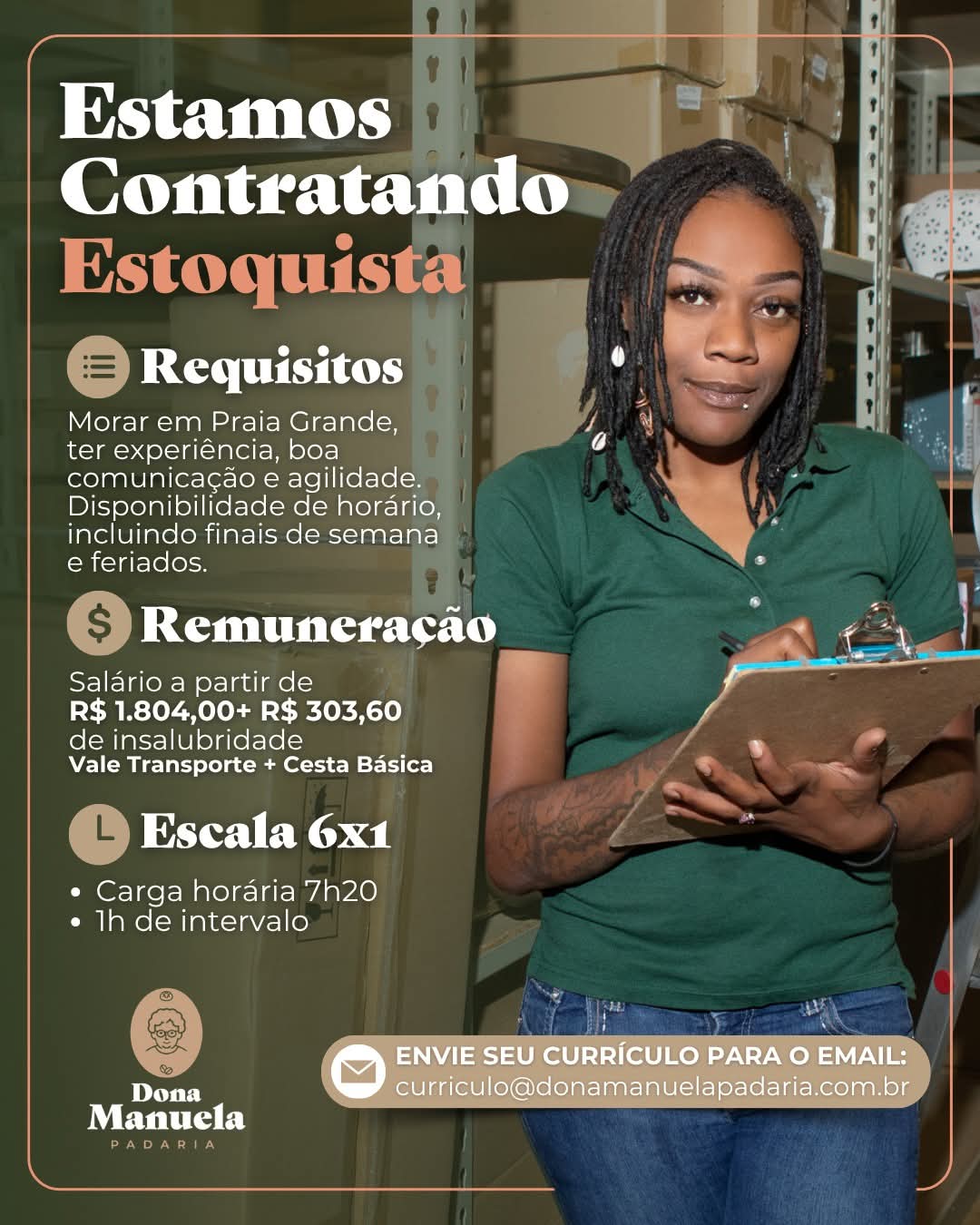 Vagas 15/10/2026 Baixada Santista