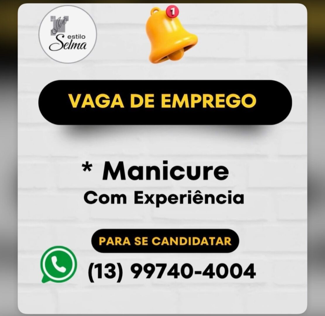 Vagas 15/10/2026 Baixada Santista