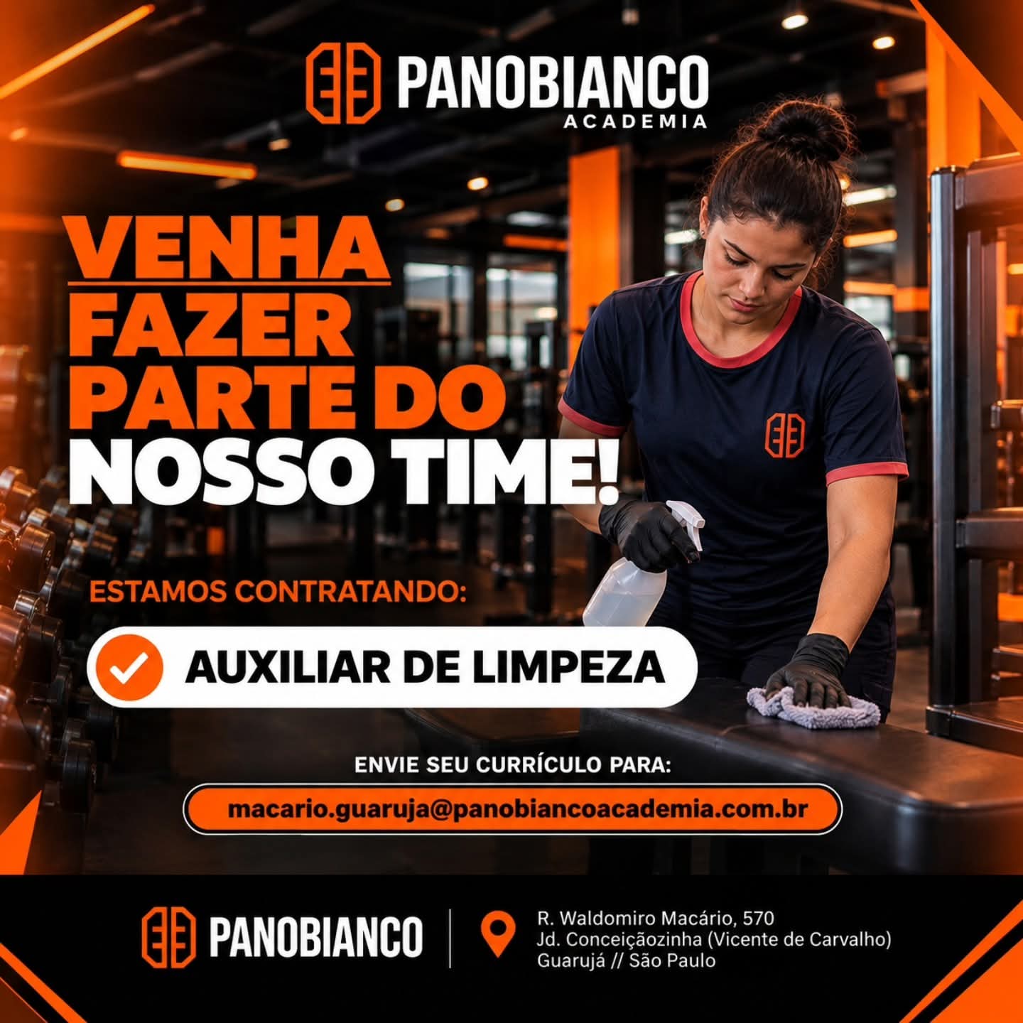 Vagas 16/10/2026 Baixada Santista