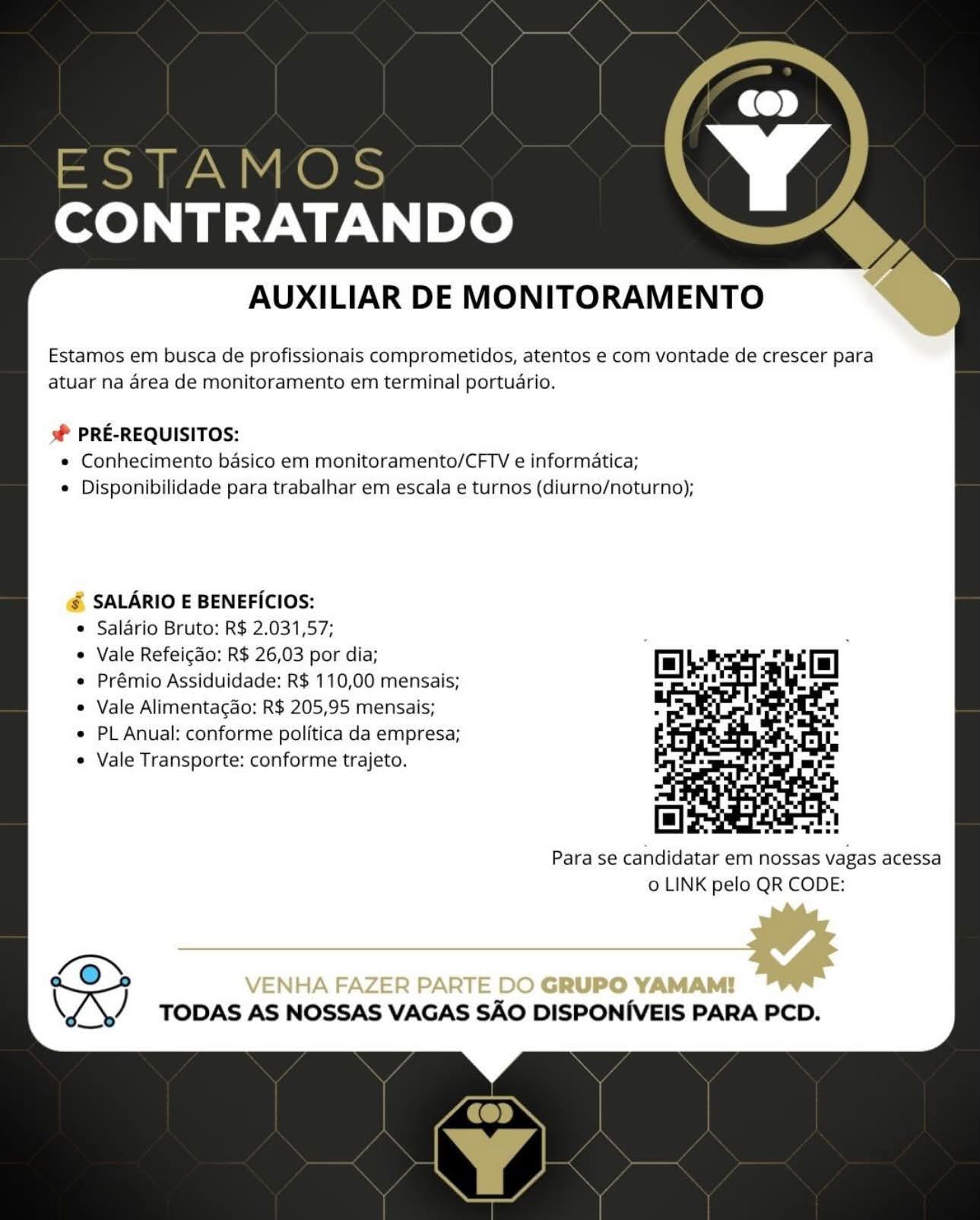 Vagas 17/10/2026 Baixada Santista