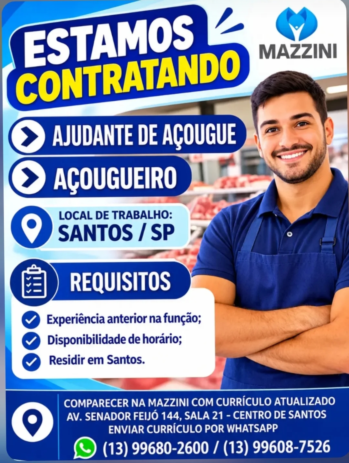Vagas 20/10/2026 Baixada Santista