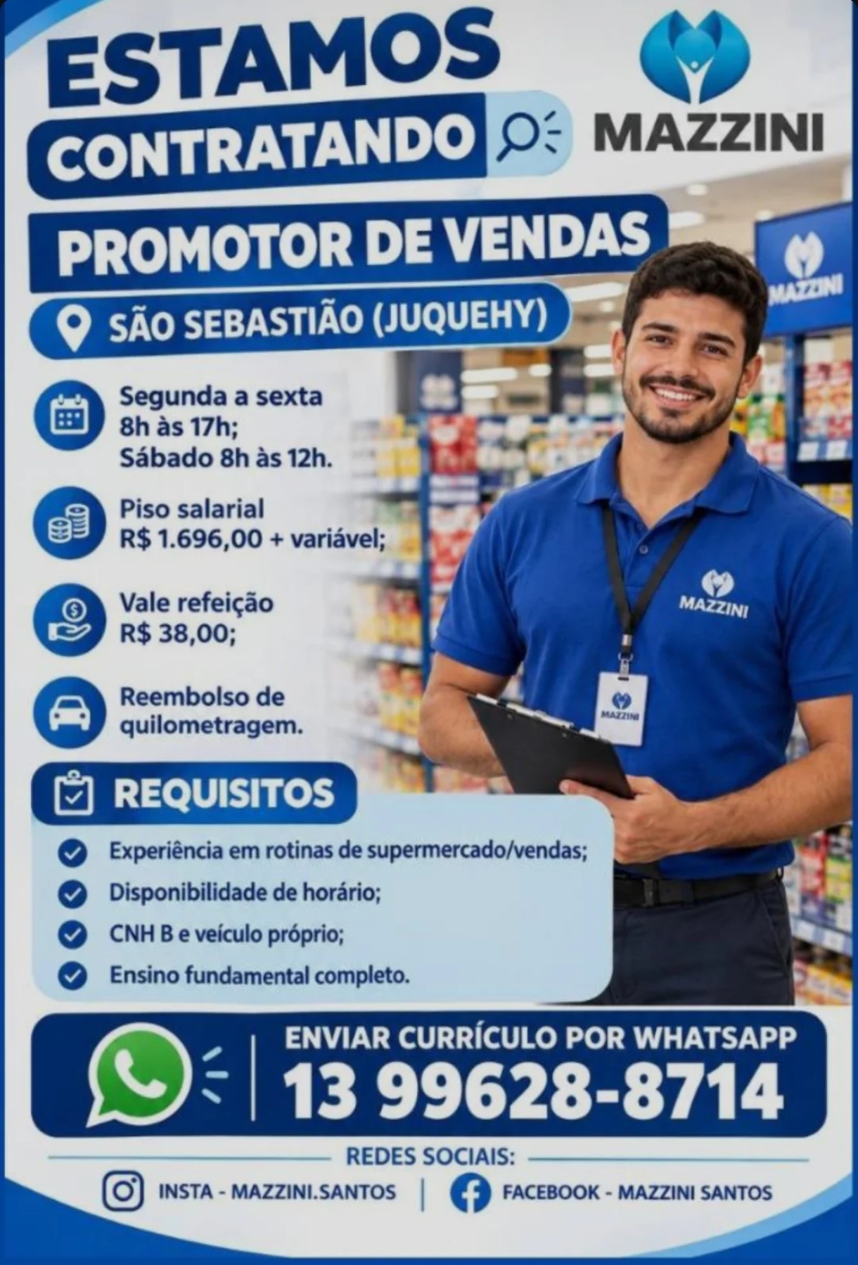 Vagas 20/10/2026 Baixada Santista