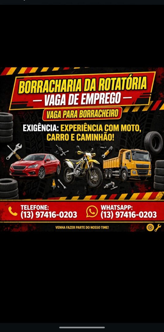 Vagas 21/10/2026 Baixada Santista