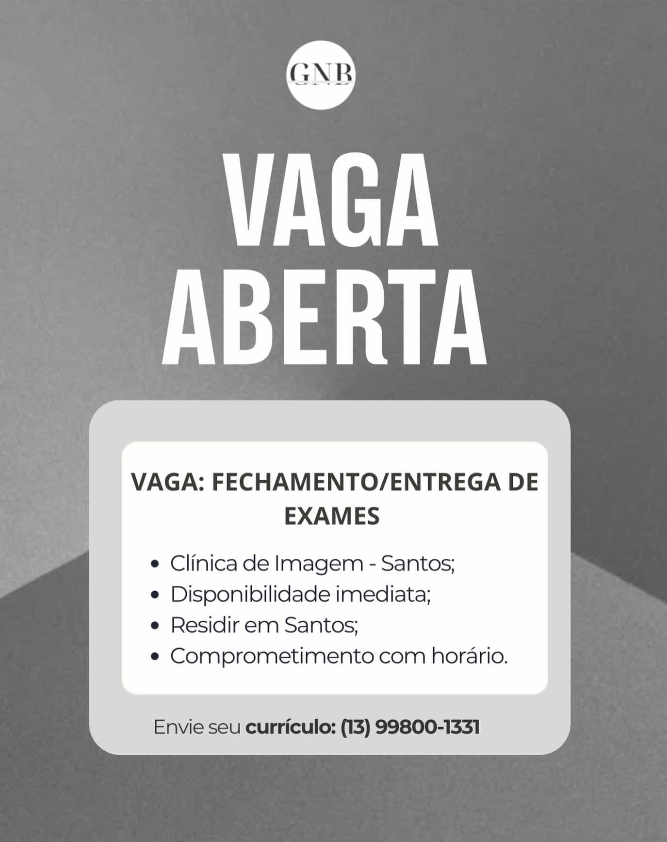 Vagas 23/10/2026 Baixada Santista