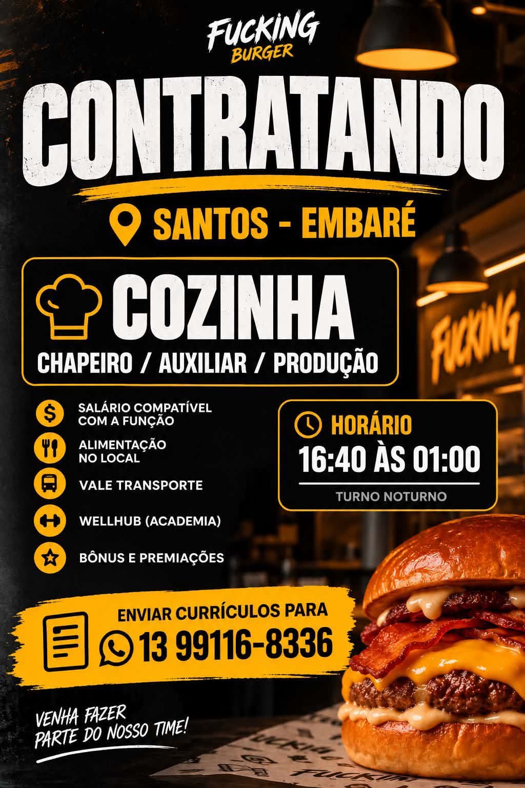Vagas 23/10/2026 Baixada Santista