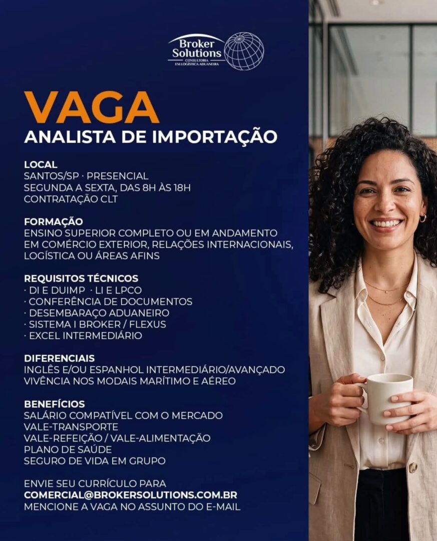 Vagas 24/10/2026 Baixada Santista
