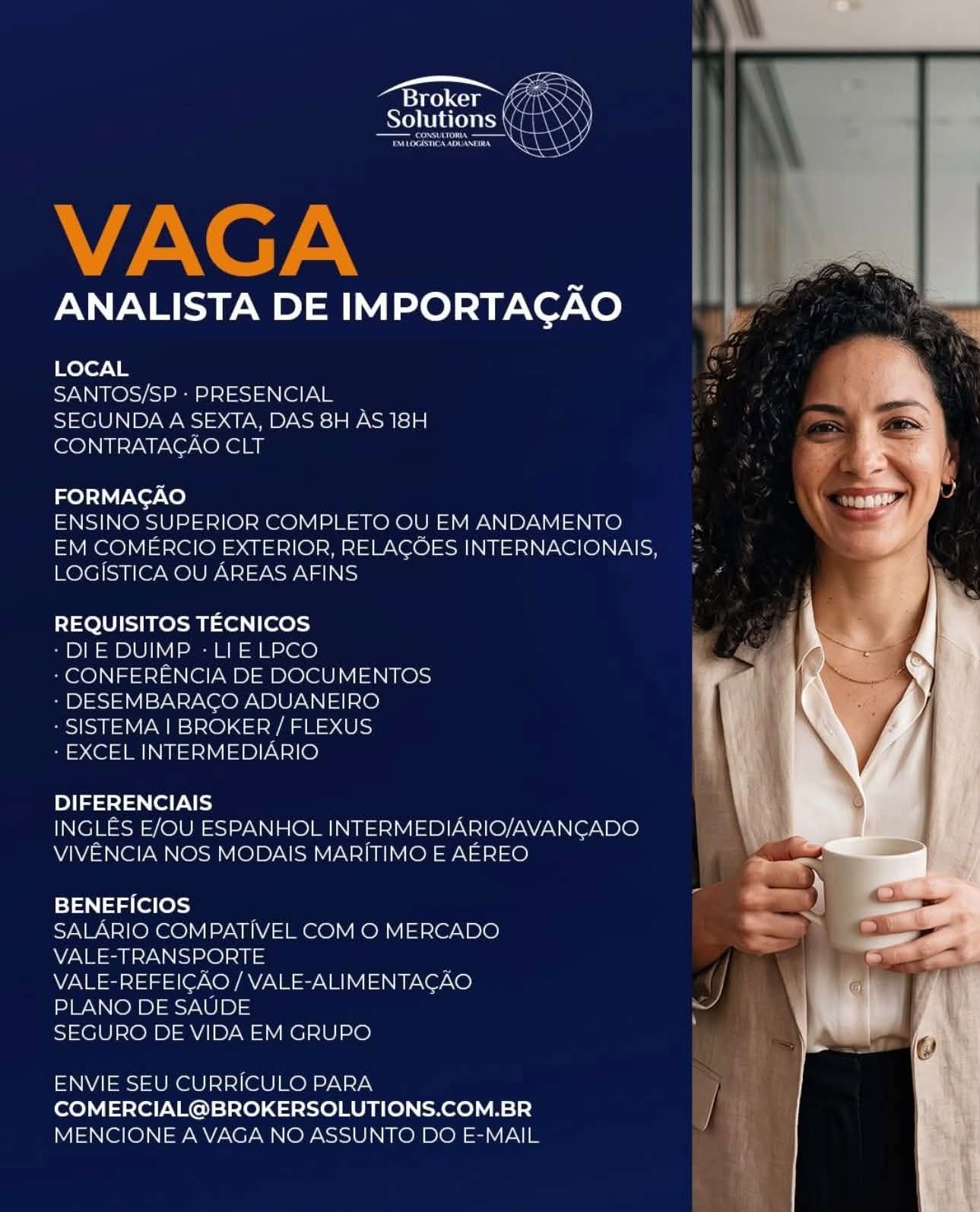 Vagas 24/10/2026 Baixada Santista