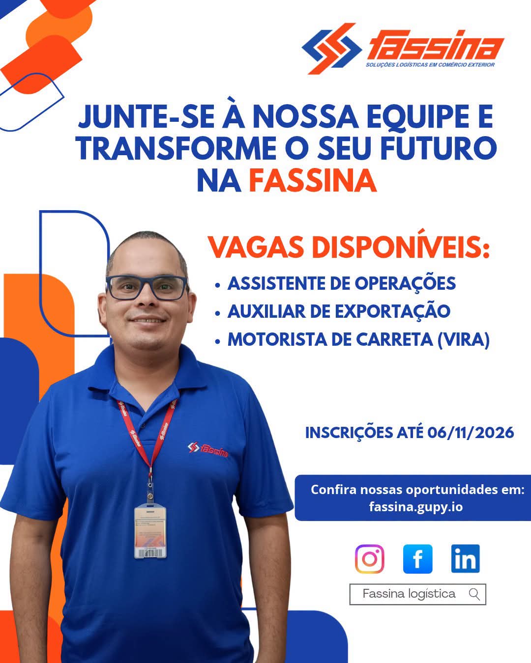 Vagas 26/10/2026 Baixada Santista