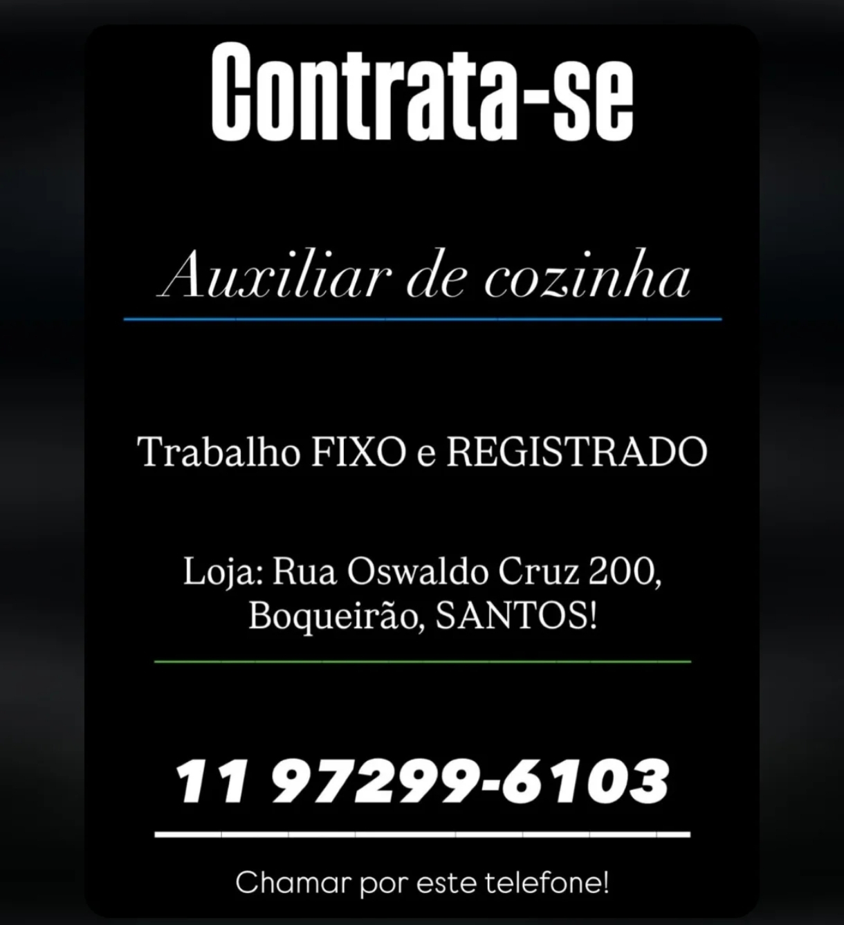 Vagas 26/10/2026 Baixada Santista