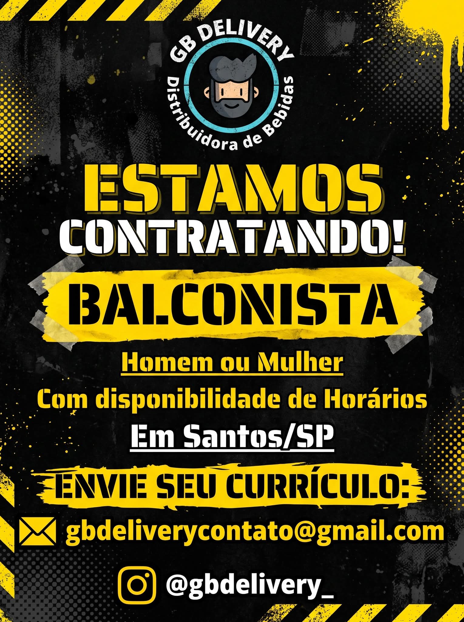 Vagas 28/10/2026 Baixada Santista