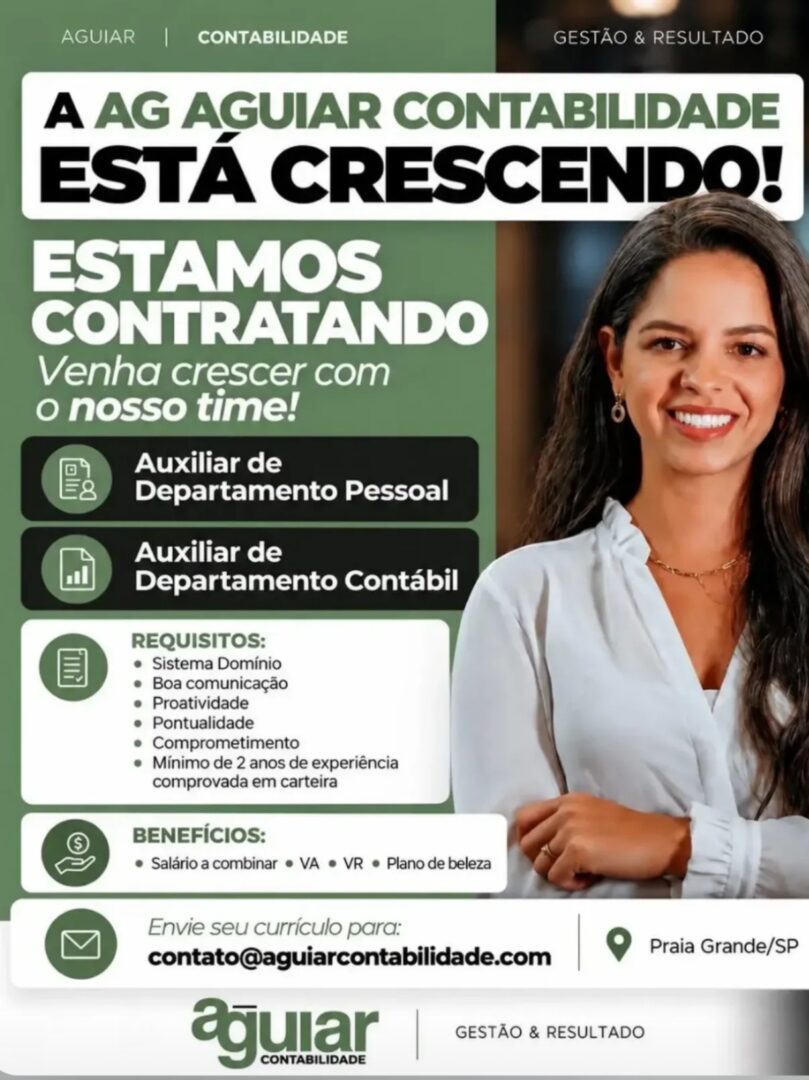 Vagas 28/10/2026 Baixada Santista