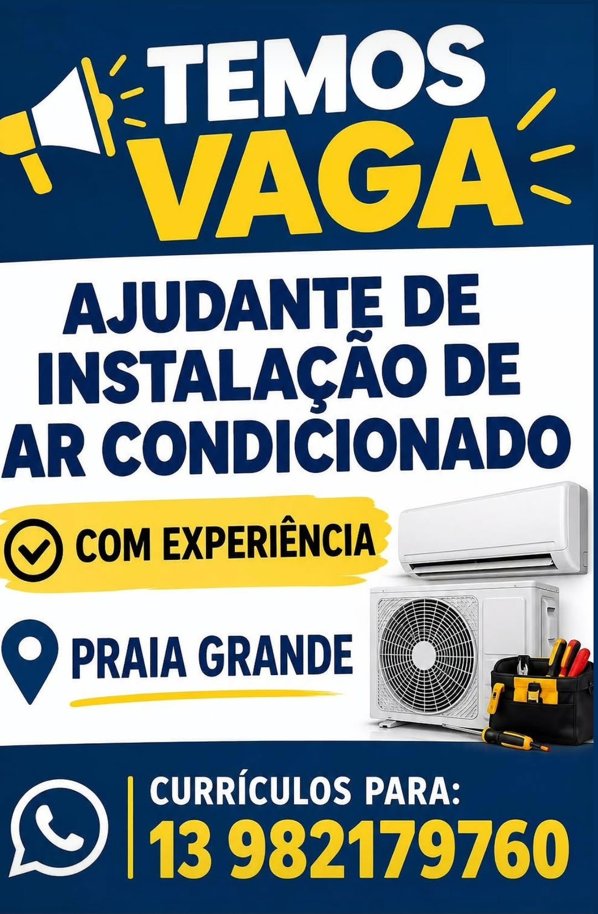 Vagas 29/10/2026 Baixada Santista