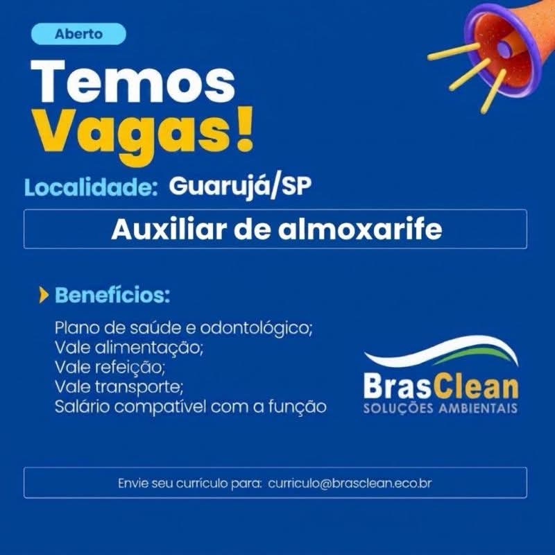 Vagas 30/10/2026 Baixada Santista